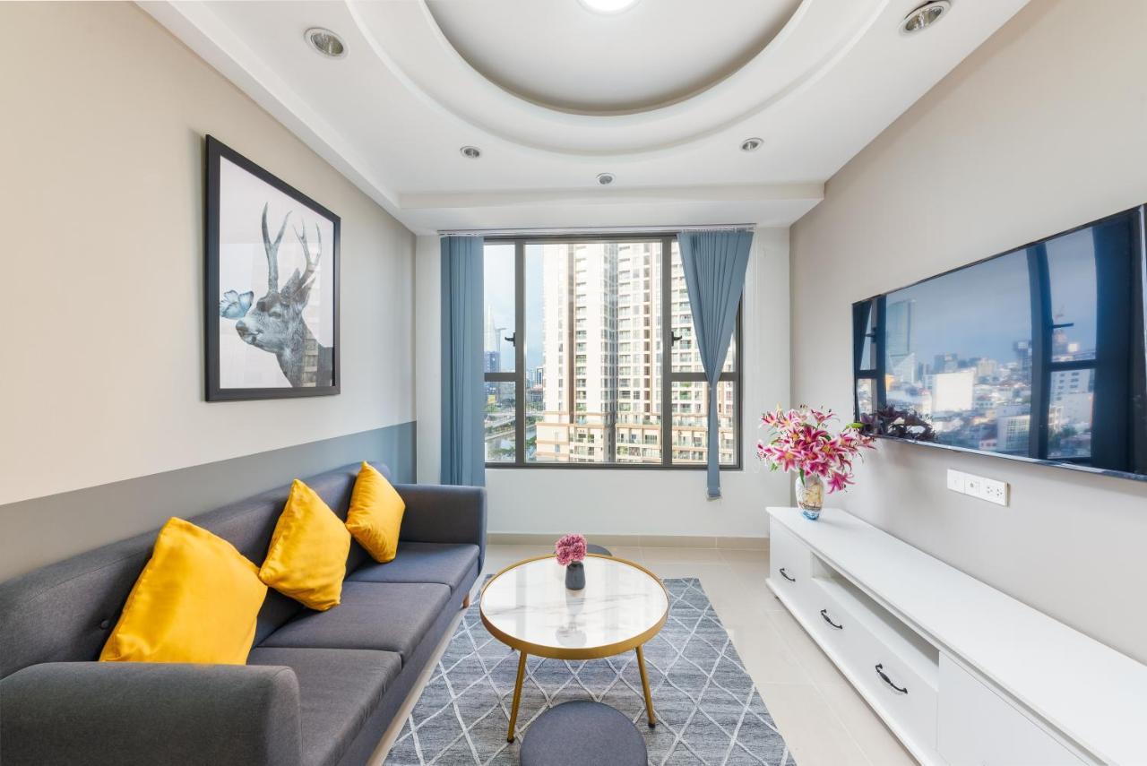 Homet Saigon Rivergate - Free Pool & Gym & Pickup Services Ho-Chi-Minh-Stadt Exterior foto