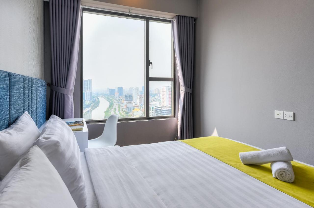 Homet Saigon Rivergate - Free Pool & Gym & Pickup Services Ho-Chi-Minh-Stadt Exterior foto
